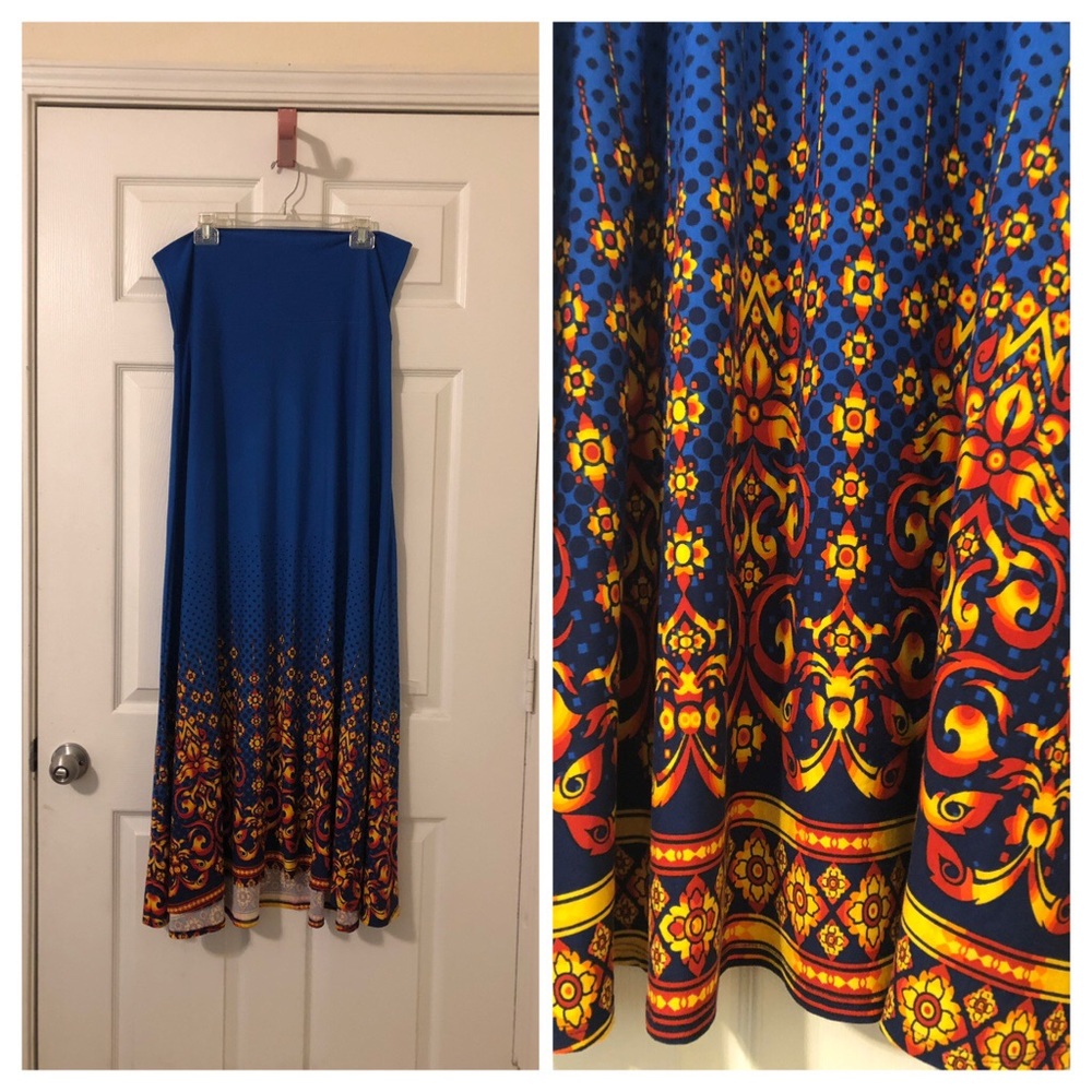 *HARD TO FIND* LuLaRoe Unicorn Dipped Maxi Skirt